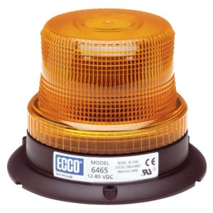 Uniwersalna lampa błyskająca LED serii 6465 montaż 3 śrubami IP66 12-80 VDC 6465A