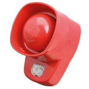 Sygnalizator optyczno-akustyczny serii Symphoni LX Wall 100dB IP21C SY Base-LX-W/RF/R1 + SY/R1/E VDS 8500055FULL-0235X