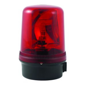 Obrotowa lampa z lustrem serii B300RTH czerwona 24 VDC B300RTH024B/R