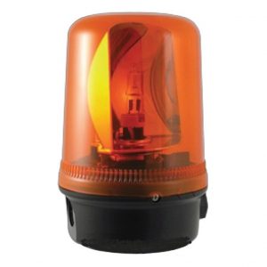 Obrotowa lampa z lustrem serii B300RTH pomarańczowa 230 VAC B300RTH230B/A