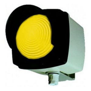 Lampa sygnalizacyjna z gwintem E27 serii SA pomarańczowa IP65 12-250V SA.230.13