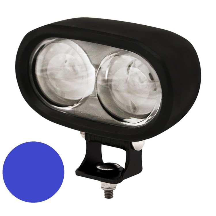 Ostrzegawcza lampa LED typu BLUE SPOT serii EW2002B IP67 12-80 VDC EW2002B