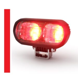 Ostrzegawcza lampa LED typu RED LINE / CZERWONA LINIA serii EW2025R IP67 12-80 VDC EW2025R