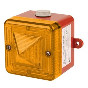 Lampa błyskająca LED pomarańczowa iskrobezpieczna serii IS-L101L IP66 IS-L101L-R/A