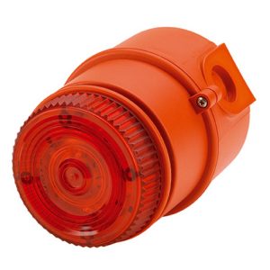 Sygnalizator świetlno-dźwiękowy LED czerwony iskrobezpieczny serii IS-mC1 100dB IP65 IS-mC1-R/R