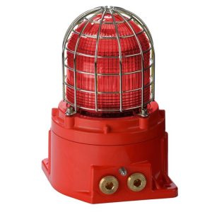 Multifunkcyjna lampa LED Ex Atex przeciwwybuchowa czerwona serii GNExB2LD2 IP66 24VDC GNExB2LD2DC024AB1A1R/R