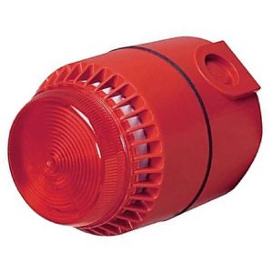 Sygnalizator świetlno-dźwiękowy ksenonowy czerwony serii Flashni 110dB IP65 FL/RL/R/D SWITCH 640031FULL-0111X