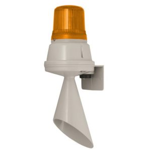 Sygnalizator świetlno-dźwiękowy ksenonowy pomarańczowy serii H100TX 100dB IP65 H100TX024G/A