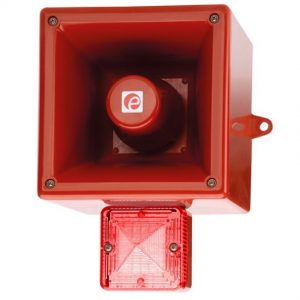 Sygnalizator świetlno-dźwiękowy LED czerwony serii AL112NH 119dB IP66 230 VAC AL112NHAC230R/R
