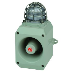 Sygnalizator świetlno-dźwiękowy LED pomarańczowy serii DL112H 119dB IP66 230 VAC DL112HAC230G/A