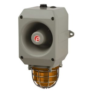 Sygnalizator świetlno-dźwiękowy ksenonowy pomarańczowy serii DL112X 119dB IP66 230 VAC DL112XAC230G/A