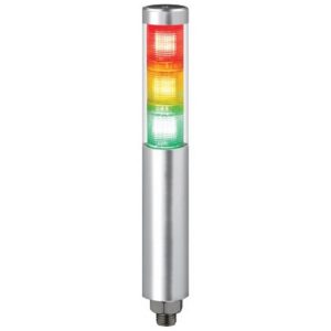Kompaktowa kolumna sygnalizacyjna LED serii STA45SLM IP44 24VDC STA45SLM-3-24-RAG