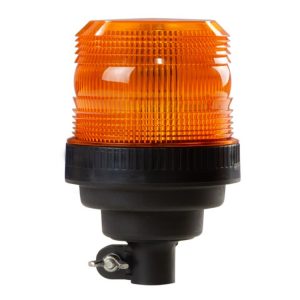 Uniwersalna lampa błyskająca LED serii ECCOLED SILVER montaż na złączu DIN IP65 ECE R65 12-24 VDC EB5016A