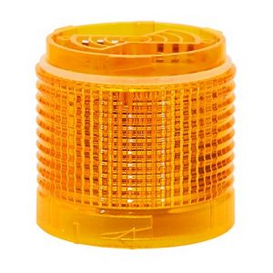 Moduł światło ciągłe/migające LED pomarańczowe Φ50mm 24VDC seria MTG50 MG50-A-24