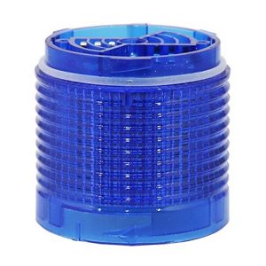 Moduł światło ciągłe/migające LED niebieskie Φ50mm 24VDC seria MTG50 MG50-B-24