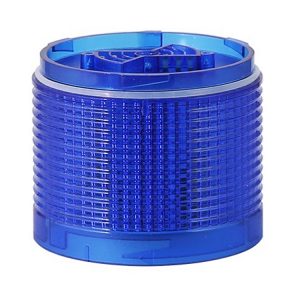 Moduł światło ciągłe/migające LED niebieskie Φ70mm 24VDC seria MTG70 MG70-B-24