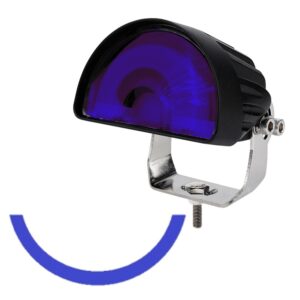 Ostrzegawcza lampa LED typu BLUE ARC BEAM serii WT-C10320 IP67 10-80 VDC WT-C10320B