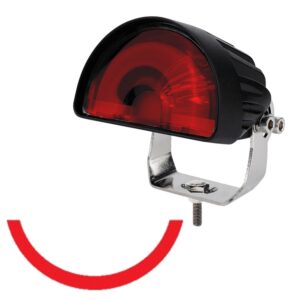 Ostrzegawcza lampa LED typu RED ARC BEAM serii WT-C10320 IP67 10-80 VDC WT-C10320R