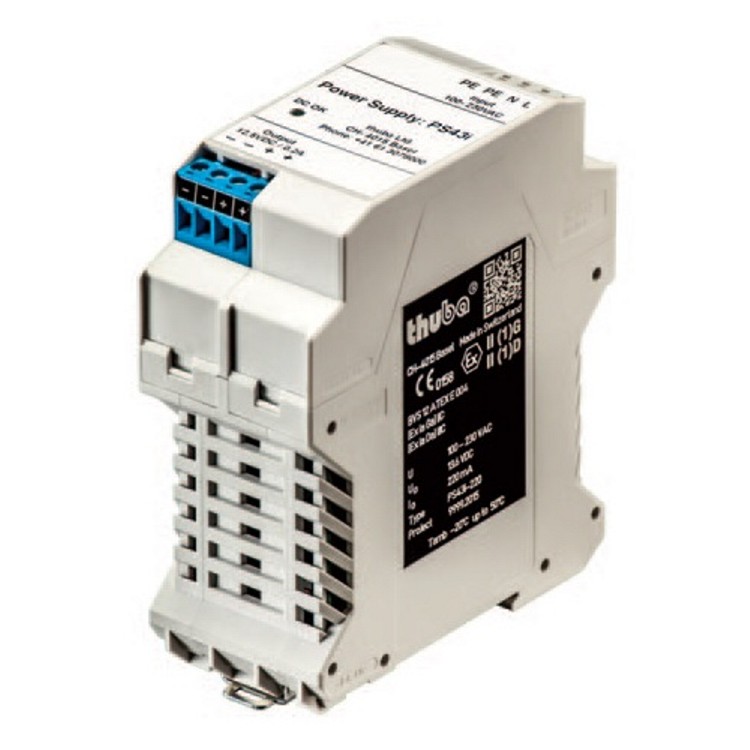 Moduł zasilający dla lamp iskrobezpiecznych serii HL43i-500 78-PS43i-550-146-DIN