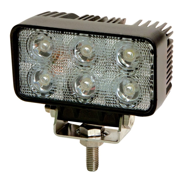 Prostokątna lampa robocza LED serii EW2411 IP67 10-30 VDC EW2411